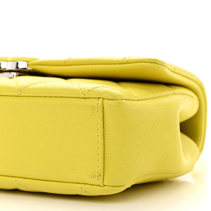 Chanel Caviar Quilted My Everything Small Flap Yellow 10 of 10