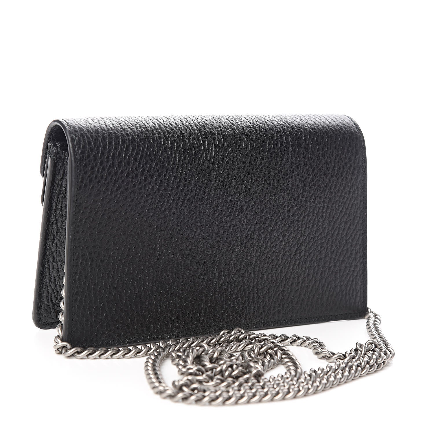 Gucci Calfskin Super Mini Dionysus Shoulder Bag Black 3 of 9