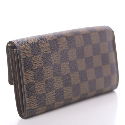 Louis Vuitton Damier Ebene Sarah Wallet 3 of 6