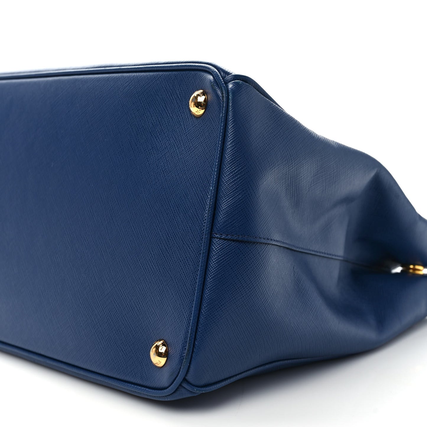 Saffiano Medium Galleria Double Zip Tote Bluette