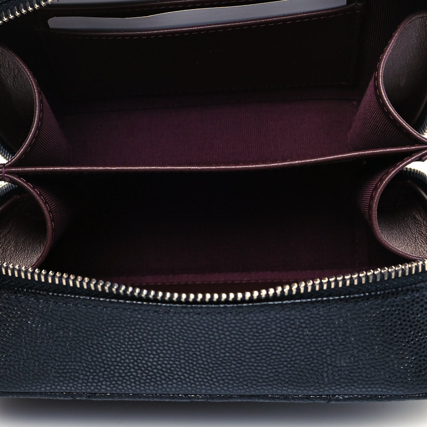 Caviar Quilted Camera Bag Black