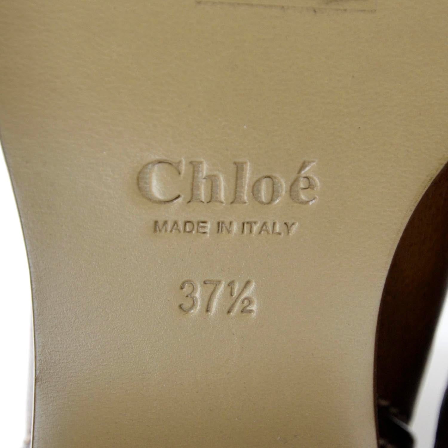 Chloe Leather Tall Riding Boots 37.5 5 of 8