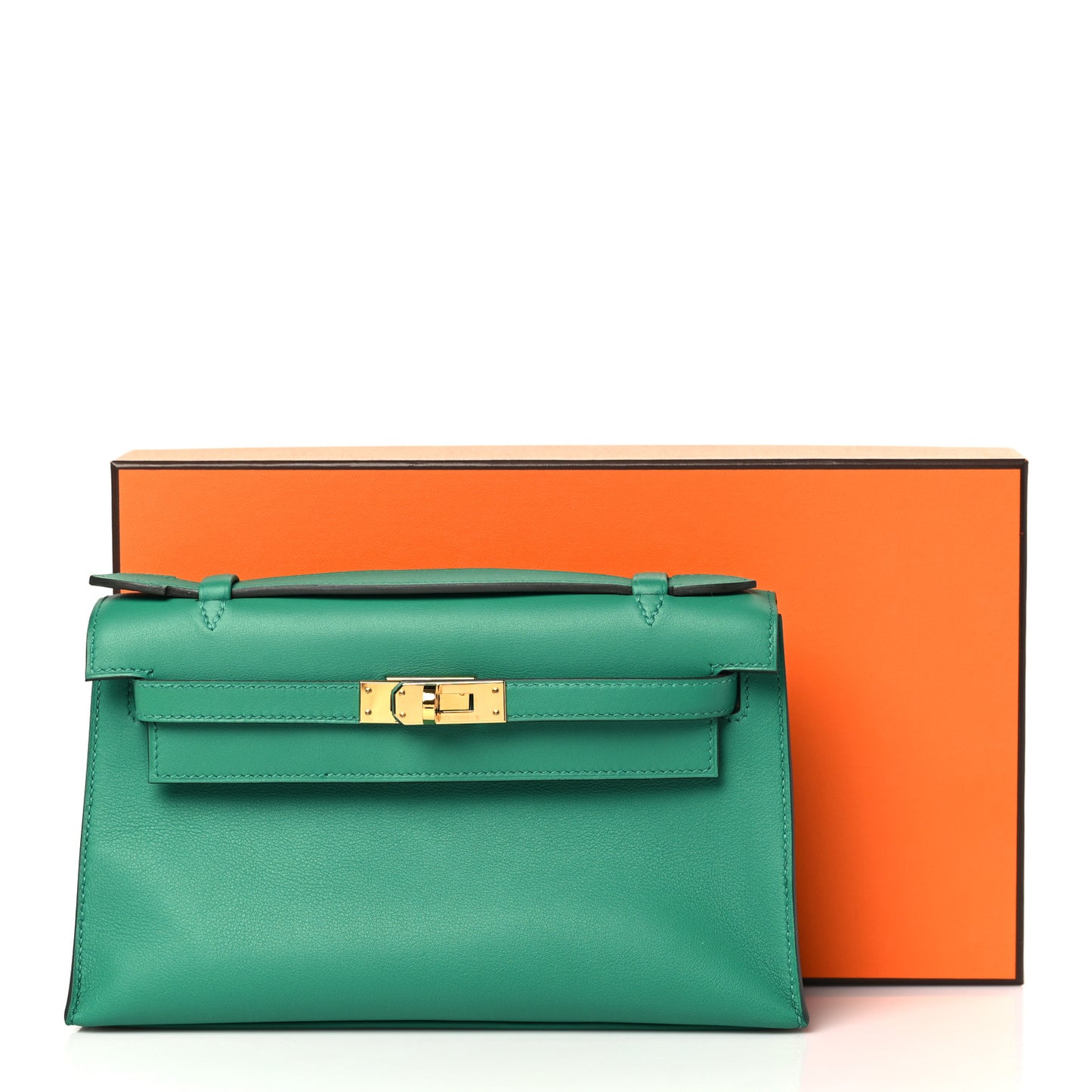 Swift Kelly Pochette Clutch Vert Vertigo