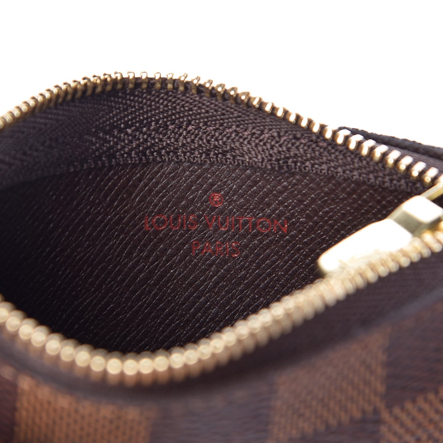 Damier Ebene Key Pouch