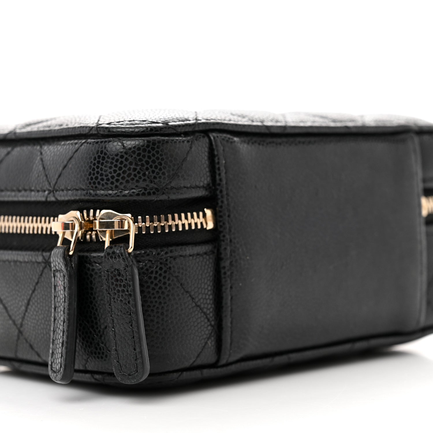 Chanel Caviar Quilted Twist Your Buttons Clutch With Chain Black 9 of 12