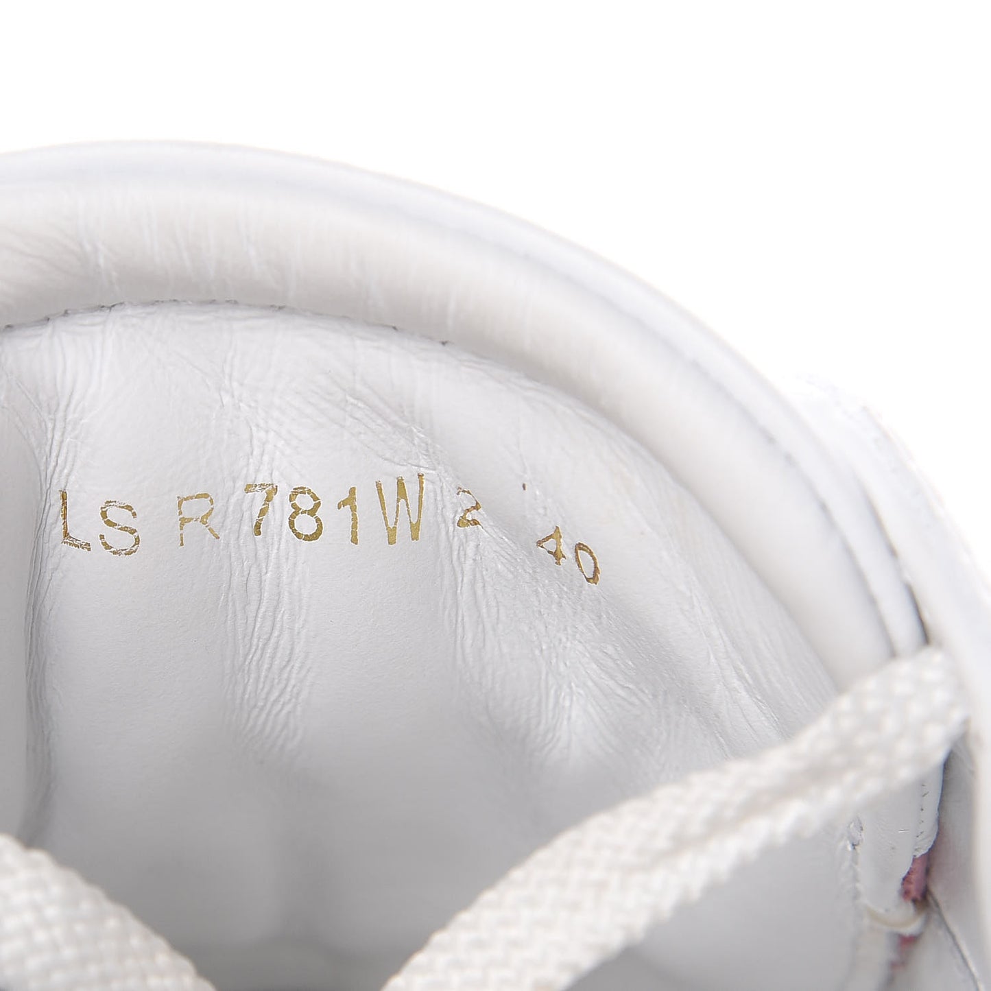 Calfskin Rockstud Open Sneakers 40 White Giacinto
