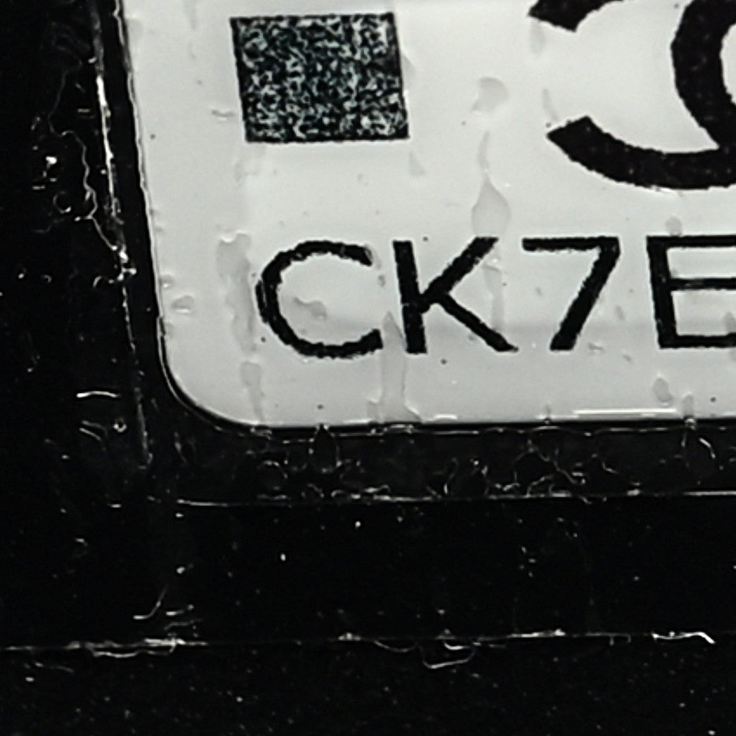 Chanel Lambskin Quilted Small Pearl Top Handle Vanity Case With Chain Black 7 of 10