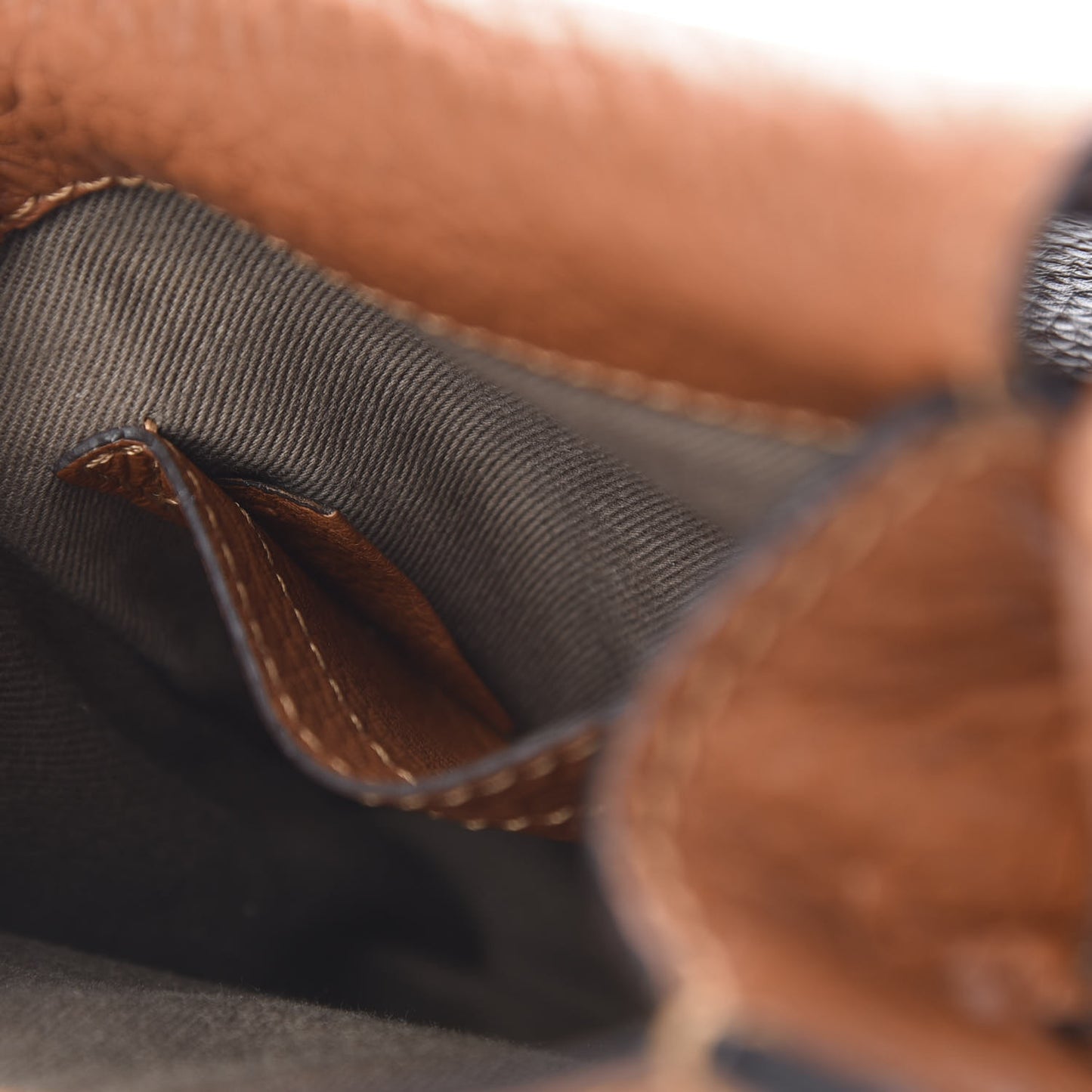 Calfskin Mini Marcie Round Crossbody Bag Tan