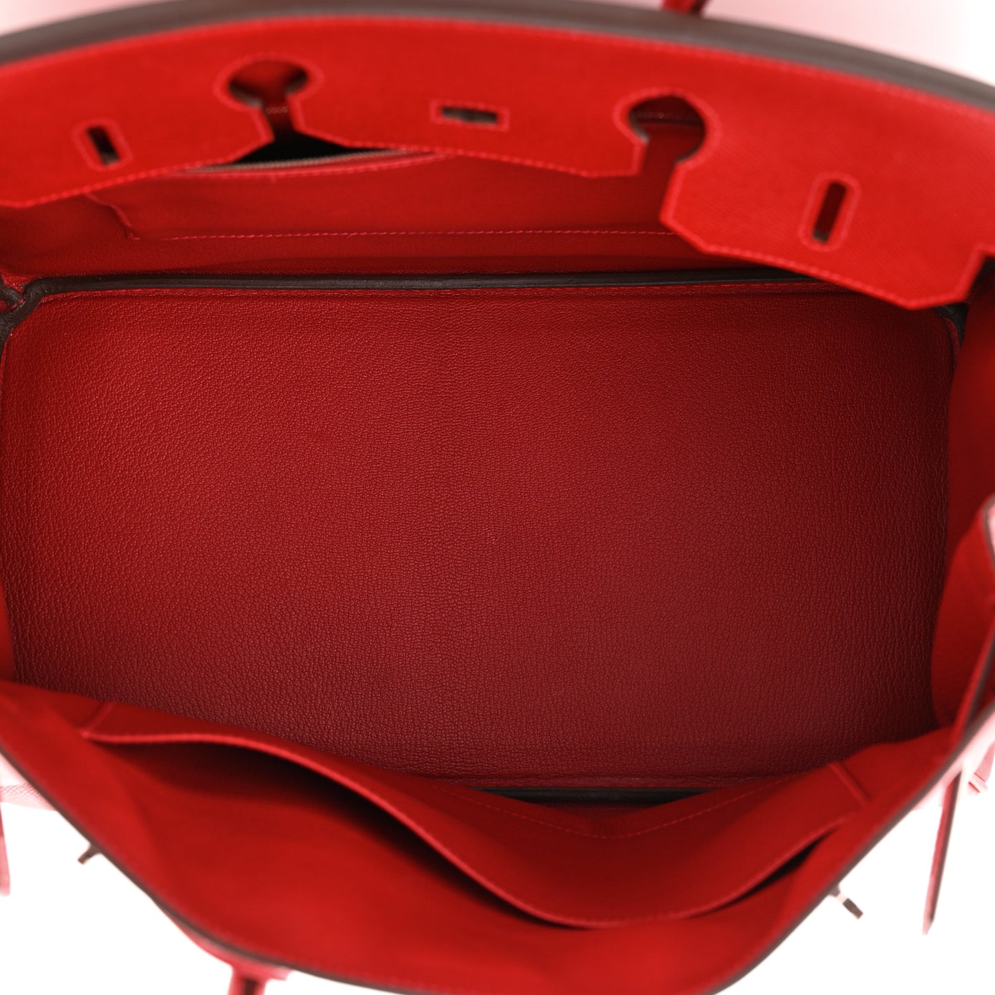 Epsom Birkin 35 Rouge Casaque