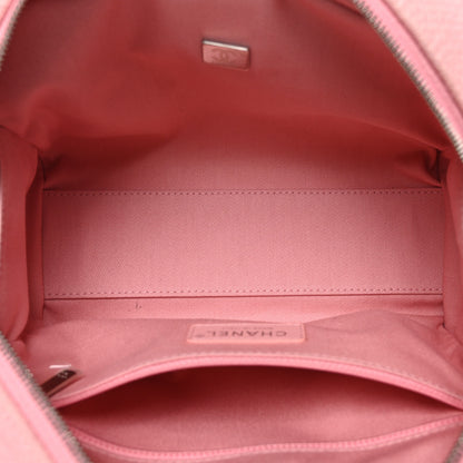 Chanel Canvas Deauville Small Bowling Bag Pink 5 of 10