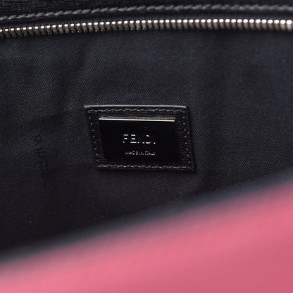 Fendi Vitello Elite Cuoio Monster Buggies Medium Roll Tote Lollypop Black 6 of 10