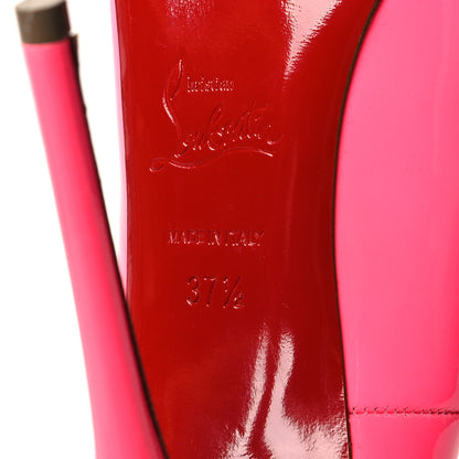 Christian Louboutin Patent So Kate 120 Pumps 37.5 Shocking Pink 5 of 8