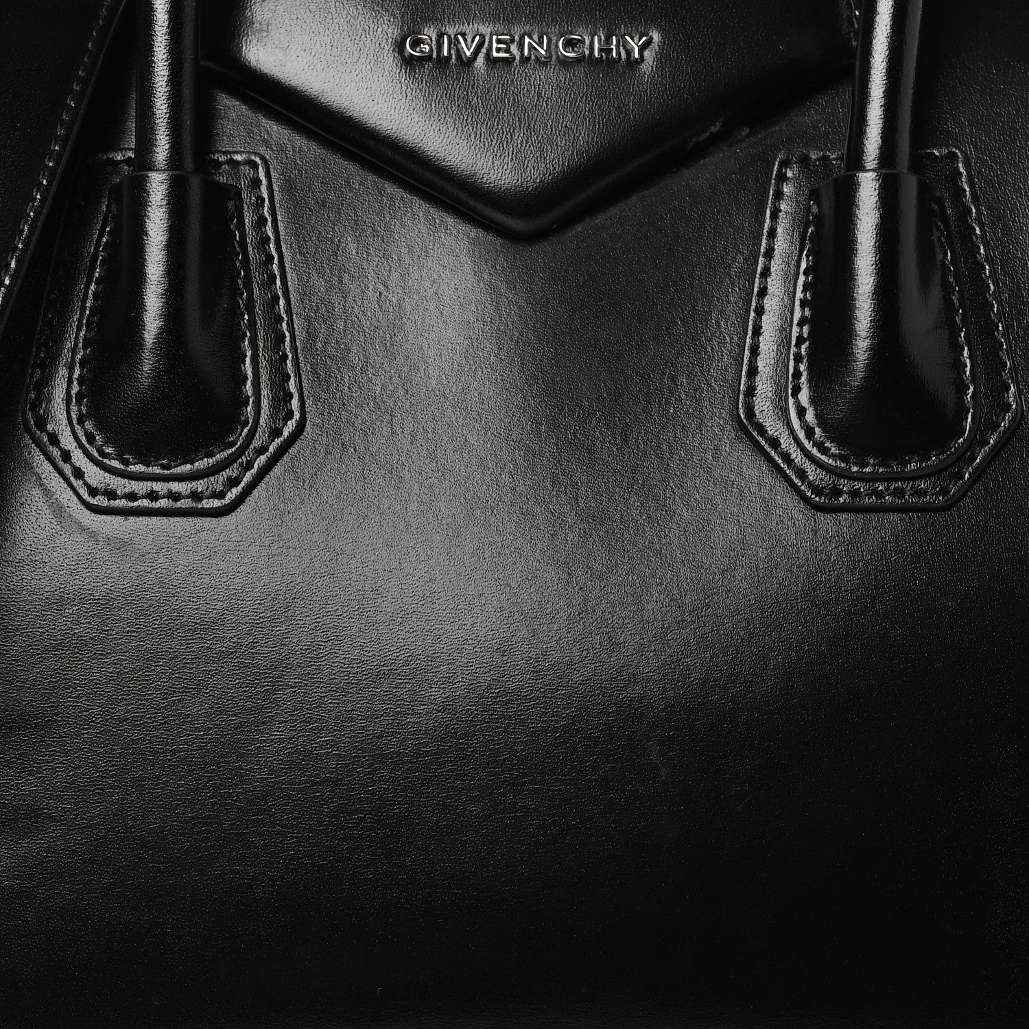 Givenchy Shiny Lord Calfskin Small Antigona Black 8 of 10