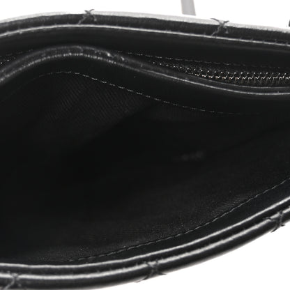 Chanel Calfskin Quilted Crossbody Bag Black 5 of 10