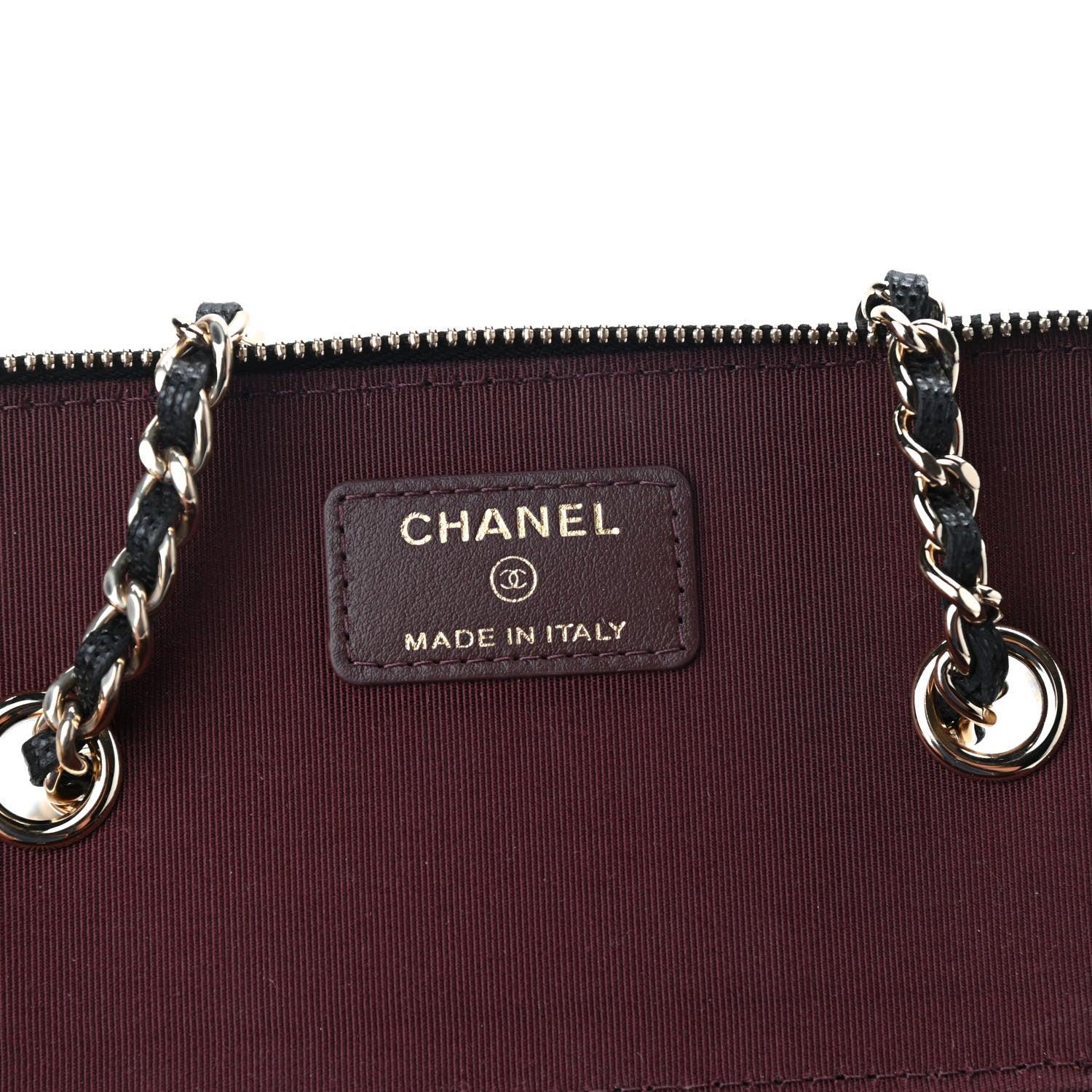 Chanel Caviar Quilted Small Vanity Case With Chain Black 6 of 9