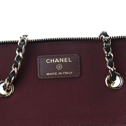 Chanel Caviar Quilted Small Vanity Case With Chain Black 6 of 9