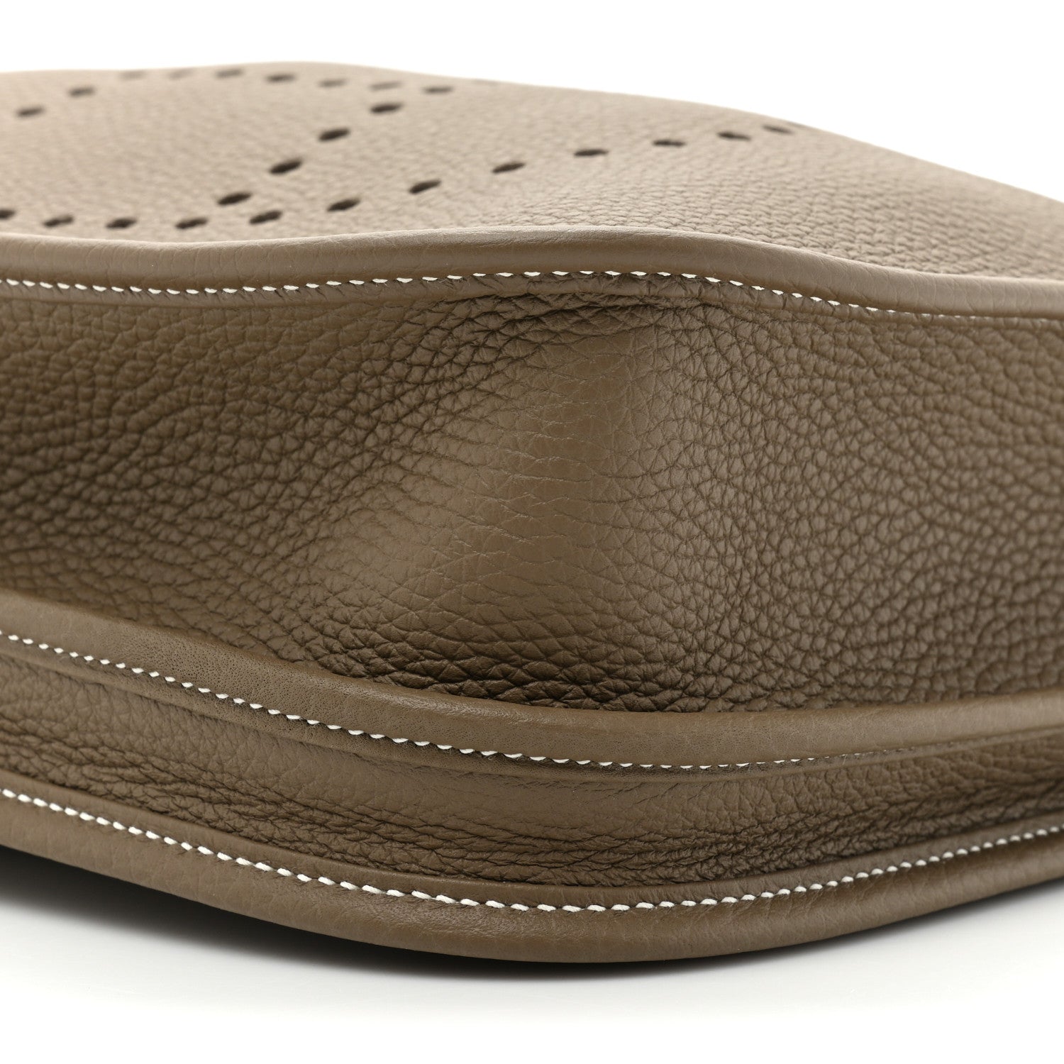 Hermes Taurillon Clemence Evelyne III PM Etoupe 7 of 9
