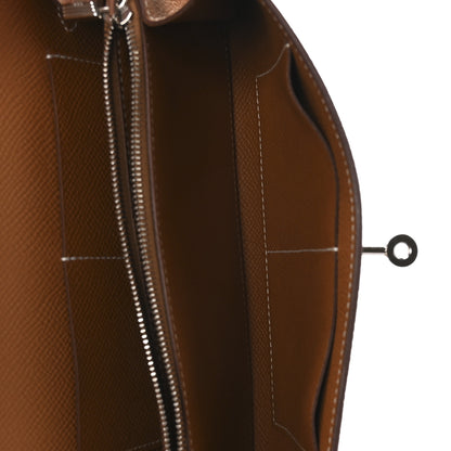 Hermes Epsom Kelly Wallet To Go Gold 5 of 10