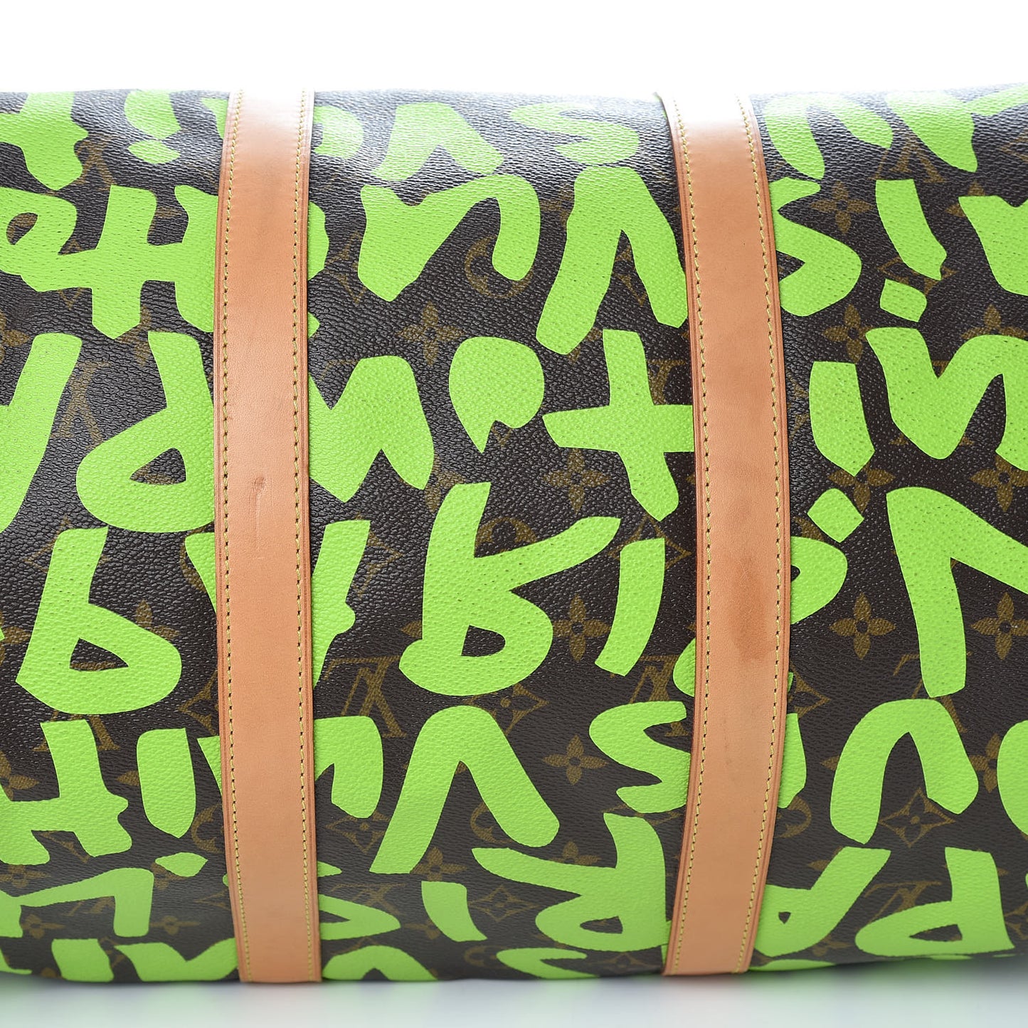 Monogram Graffiti Keepall 50 Green