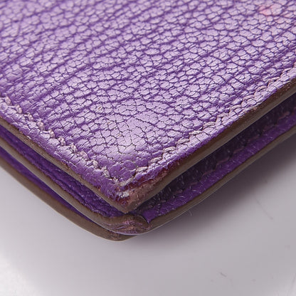 Hermes Chèvre Mysore Bearn Gusset Wallet Parme 18 of 23