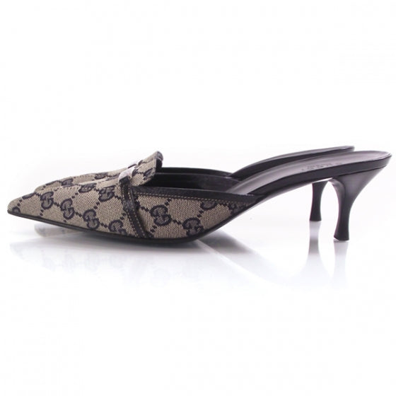 Monogram Horsebit Pumps 9B