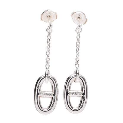 Hermes Sterling Silver Farandole Drop Earrings 1 of 9