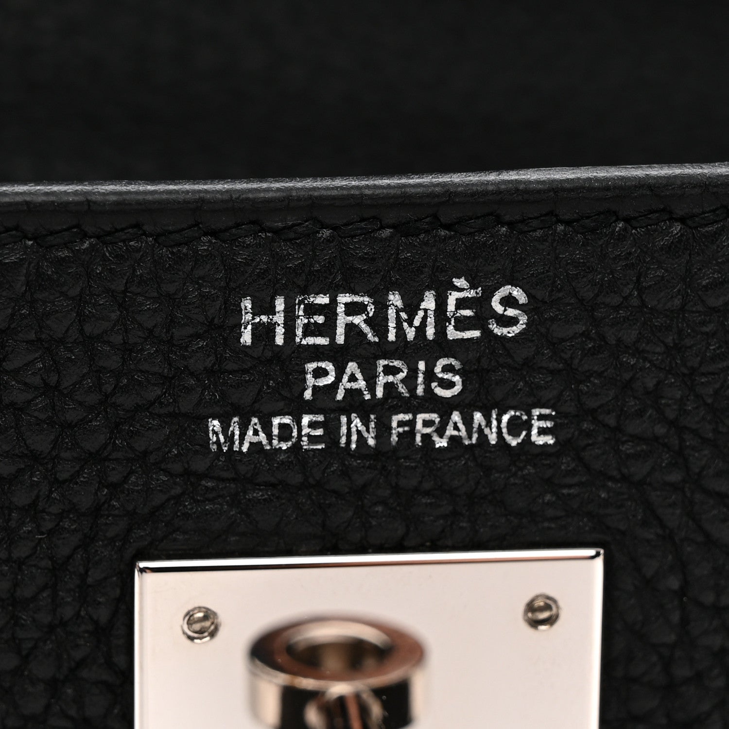 Hermes Togo Kelly Retourne 35 Black 6 of 12