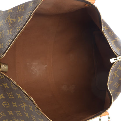 Louis Vuitton Monogram Keepall Bandouliere 55 11 of 12