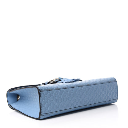 Gucci Microguccissima Medium Emily Chain Shoulder Bag Mineral Blue 4 of 10