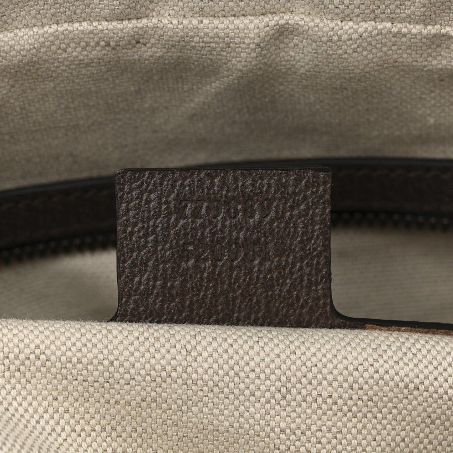 Gucci GG Supreme Monogram Web Medium Ophidia Messenger Bag Brown 7 of 10