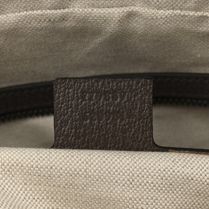 Gucci GG Supreme Monogram Web Medium Ophidia Messenger Bag Brown 7 of 10