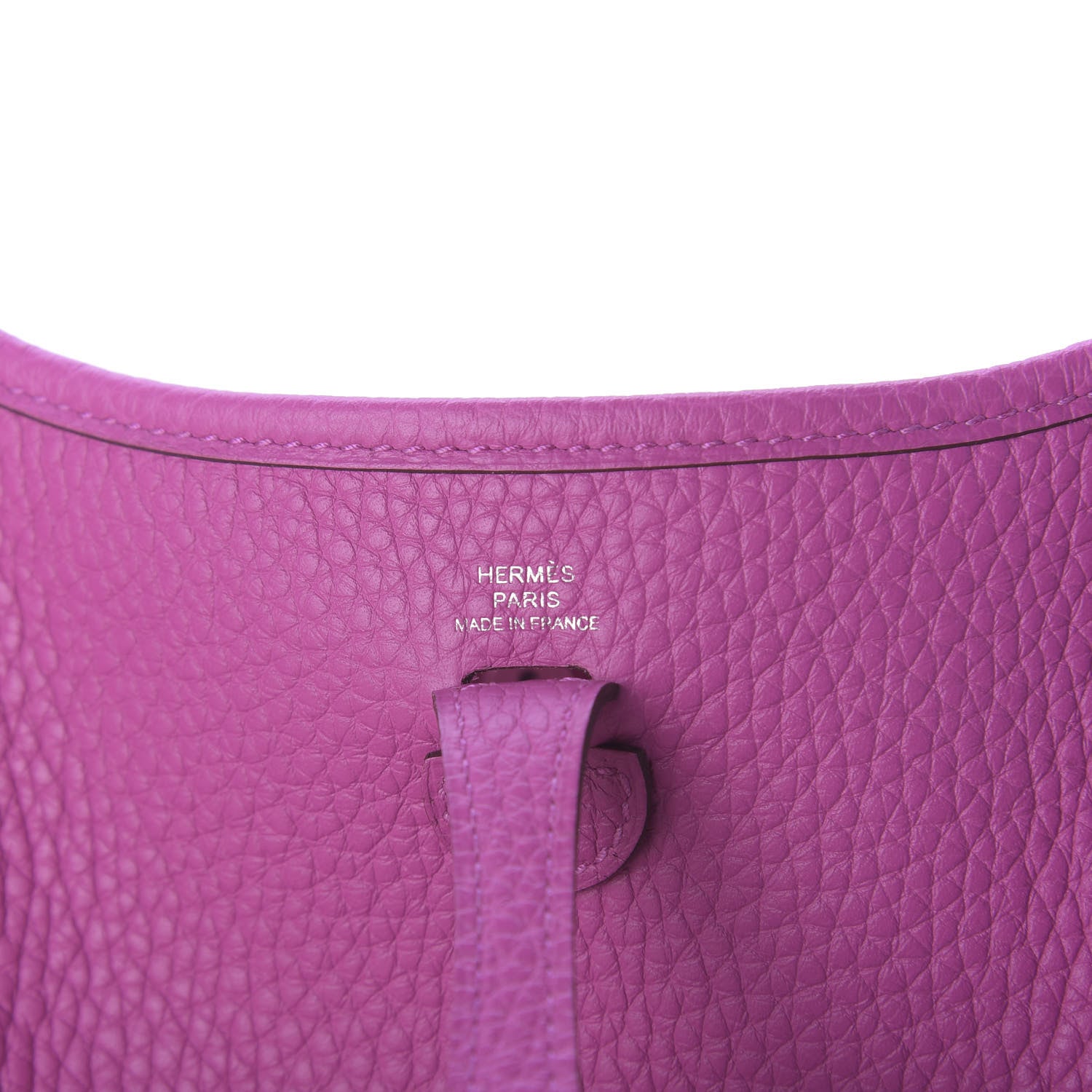 Hermes Taurillon Clemence Evelyne TPM Magnolia 8 of 10