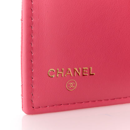 Chanel Caviar Quilted Medium Flap Wallet Pink 7 of 13
