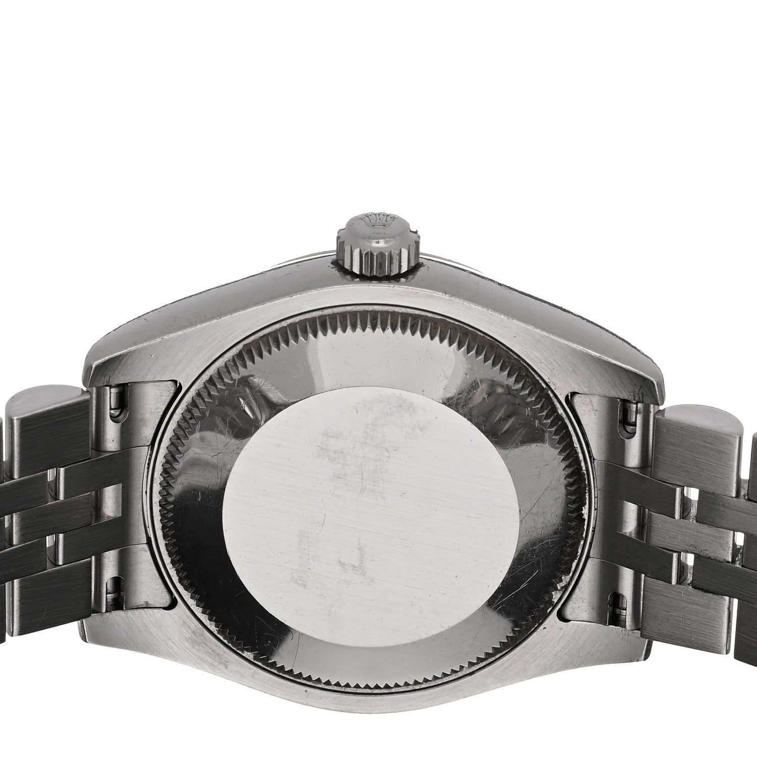 Rolex Stainless Steel 18K White Gold 31mm Oyster Perpetual Datejust Watch Silver 178274 4 of 5