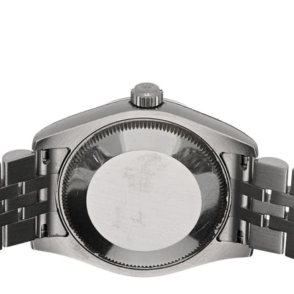 Rolex Stainless Steel 18K White Gold 31mm Oyster Perpetual Datejust Watch Silver 178274 4 of 5