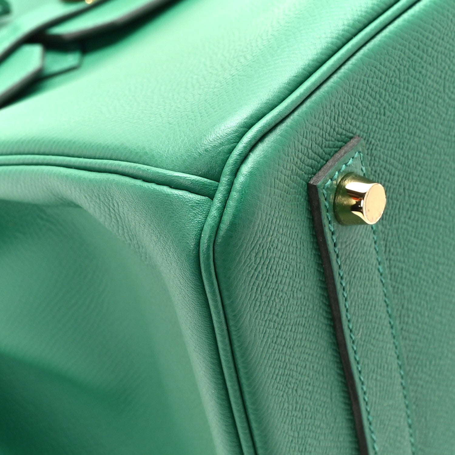 Hermes Epsom Birkin 35 Vert Vertigo 8 of 12