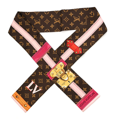 Louis Vuitton Silk Monogram Summer Trunks Bandeau Brown 1 of 3