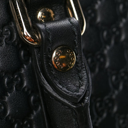 Gucci Soft Microguccissima Dome Satchel Black 13 of 13