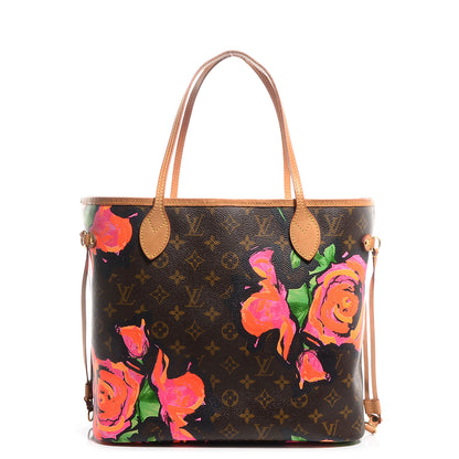Louis Vuitton Monogram Roses Neverfull MM 1 of 7