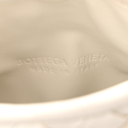 Bottega Veneta Calfskin Intrecciato Mini Hop White 6 of 9