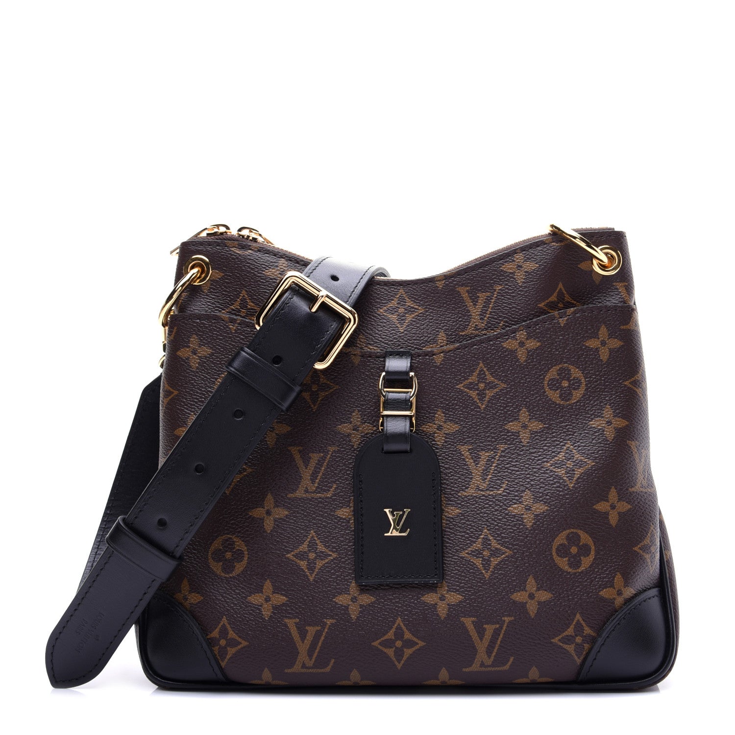 Louis Vuitton Monogram Odeon PM Black 1 of 12