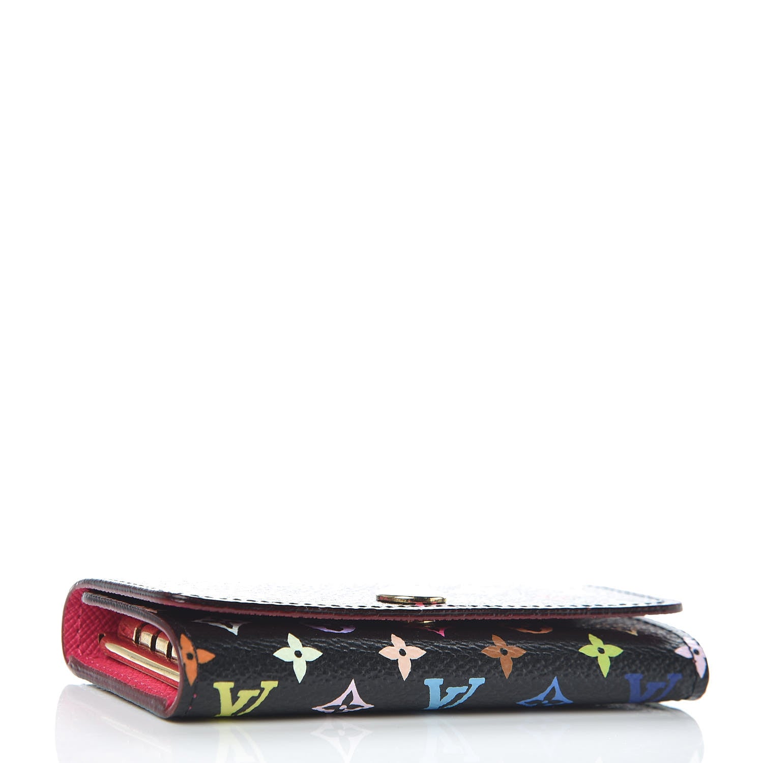 Louis Vuitton Monogram Multicolor Multicles 4 Key Holder Black Grenade 4 of 7