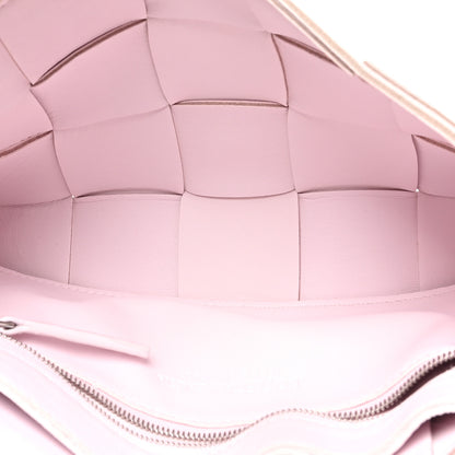 Bottega Veneta Lambskin Maxi Intrecciato Cassette Crossbody Bag Bliss Washed 5 of 9