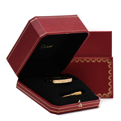Cartier 18K Yellow Gold LOVE Bracelet 16 4 of 4