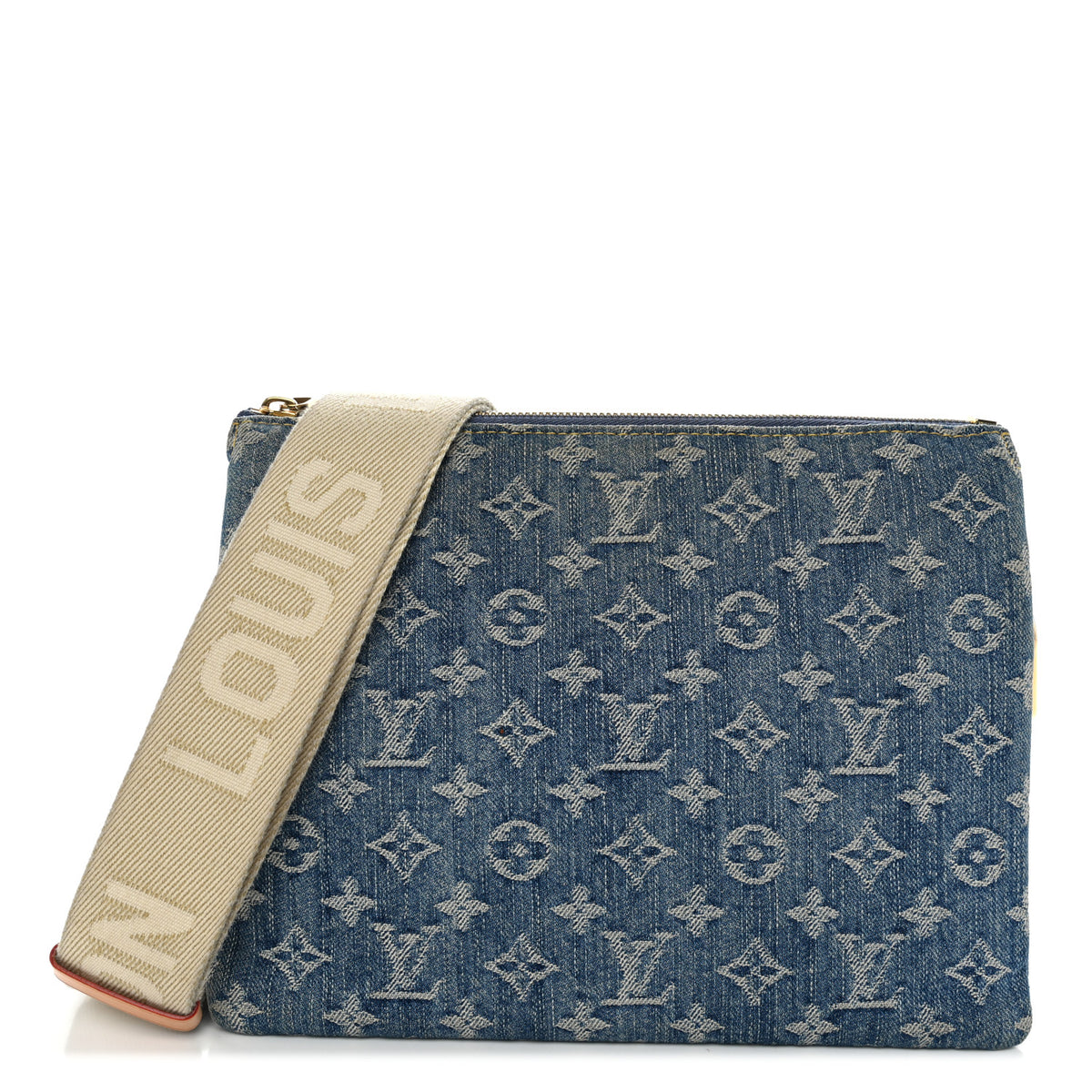 Louis Vuitton Monogram Denim Coussin PM Blue 1 of 10