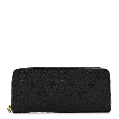 Louis Vuitton Empreinte Clemence Wallet Black 1 of 6