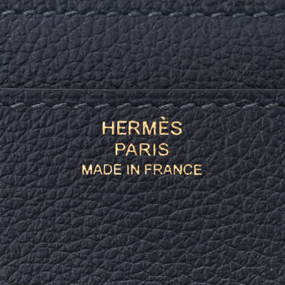 Hermes Evercolor Constance Wallet To Go Bleu Nuit 6 of 9
