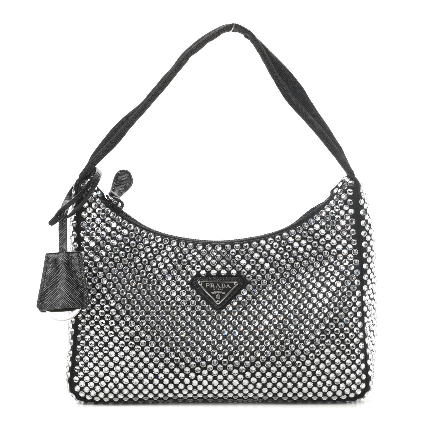 Prada Satin Crystal Mini Re-Edition 2000 Bag Cristal 1 of 11