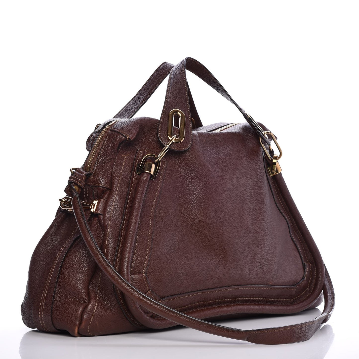 Calfskin Large Paraty Chocolate