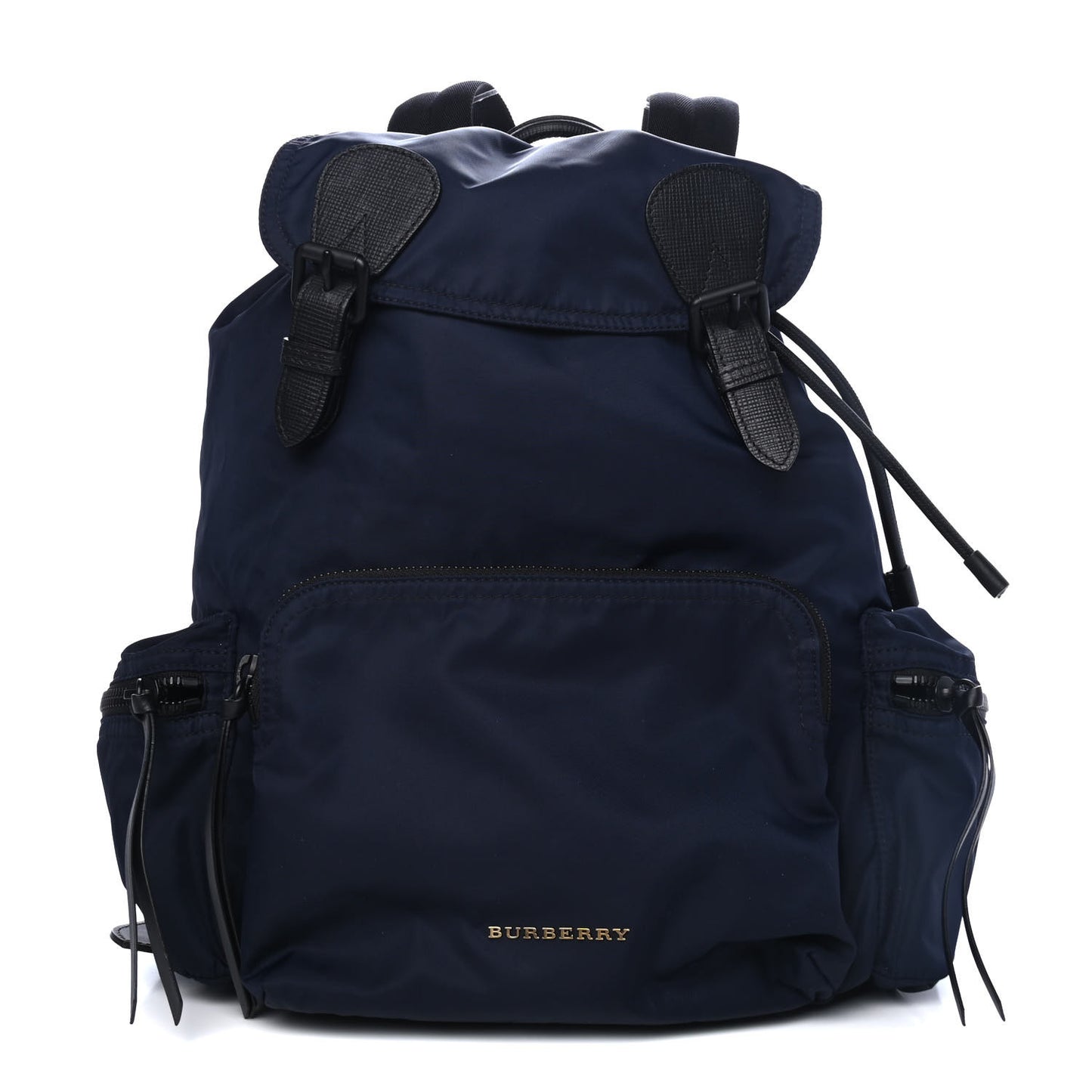 Nylon Large Rucksack Backpack Ink Blue